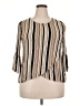 Apt. 9 100% Rayon Tan 3/4 Sleeve Blouse Size XXL - photo 1