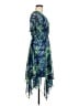Rabbit Rabbit Rabbit Designs 100% Polyester Tropical Green Cocktail Dress Size 6 (petite) - photo 4