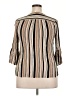 Apt. 9 100% Rayon Tan 3/4 Sleeve Blouse Size XXL - photo 2