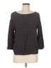 Gap 100% Rayon Black 3/4 Sleeve Top Size M - photo 1