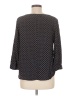 Gap 100% Rayon Black 3/4 Sleeve Top Size M - photo 2