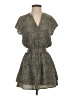 Rails Animal Print Gray Casual Dress Size S - photo 1