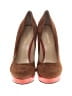 Enzo Angiolini Color Block Brown Heels Size 11 - photo 2