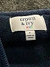 Crown & Ivy 100% Polyester Color Block Blue Pullover Sweater Size 7 - photo 3