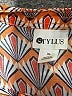 Stylus Orange 3/4 Sleeve Blouse Size XL - photo 4