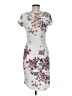 Echo Floral Gray Casual Dress Size M - photo 2