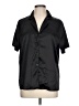 Ekouaer Black Short Sleeve Blouse Size L - photo 1