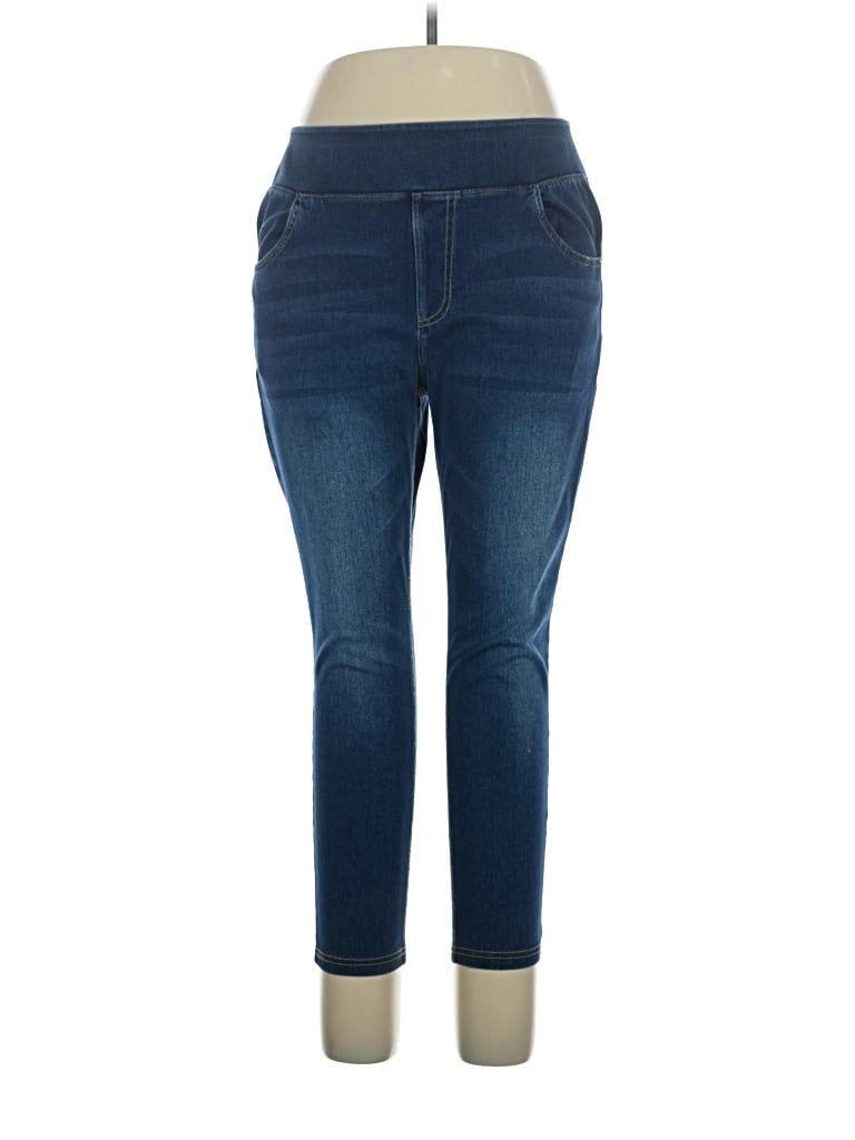 Pre-owned Halara Jeggings In Blue