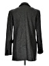 Banana Republic Tweed Gray Wool Blazer Size 10 - photo 2