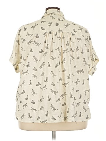 Lane Bryant Short Sleeve Blouse (view 2)