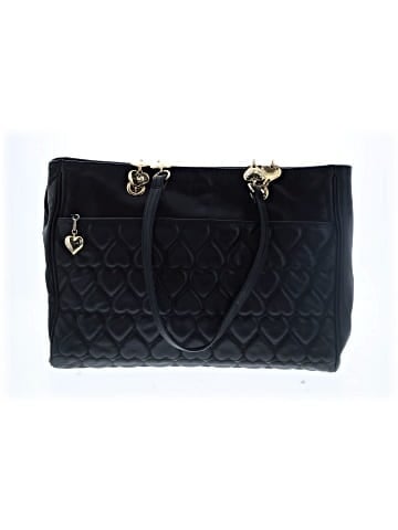 Moschino Leather Quilted Heart Tote (view 1)