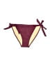 Amazon Essentials Color Block Burgundy Swimsuit Bottoms Size S - photo 1