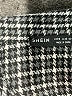 Shein 100% Polyester Houndstooth Gray Coat Size M - photo 6