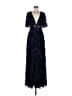 Mac Duggal 100% Polyester Stars Blue Cocktail Dress Size 6 - photo 1