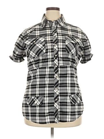 ABLE Short Sleeve Blouse (view 1)
