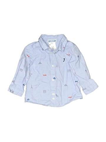 Jacadi Long Sleeve Button-Down Shirt (view 1)