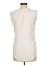 Rose + Olive Ivory Sleeveless Blouse Size L - photo 2