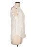 Rose + Olive Ivory Sleeveless Blouse Size L - photo 4