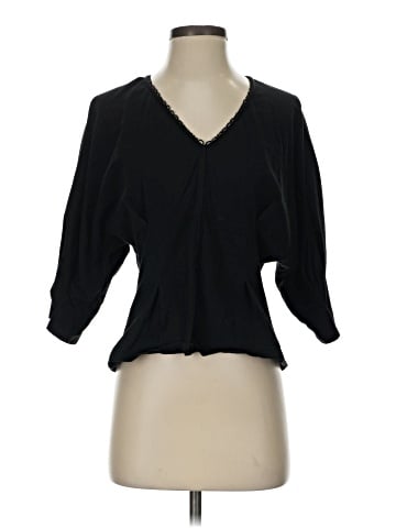 Sandro 3/4 Sleeve Blouse (view 1)