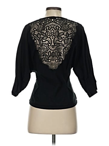 Sandro 3/4 Sleeve Blouse (view 2)
