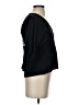 Sandro 100% Polyester Black 3/4 Sleeve Blouse Size Sm (1) - photo 4
