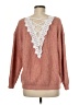 Shein 100% Viscose Orange Pullover Sweater Size 6 - photo 2
