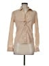 BCBGMAXAZRIA Tan Long Sleeve Blouse Size 8 - photo 1