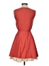 Assorted Brands Solid Orange Casual Dress Size XS (estimated) - photo 2