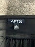 Apt. 9 Solid Black Casual Dress Size M - photo 7
