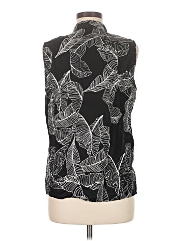 Peck & Peck Sleeveless Button-Down Shirt (view 2)