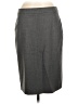 Escada 100% Wool Solid Gray Wool Skirt Size EU 38 / US 8 - photo 1