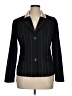Blu Sage 100% Polyester Stripes Black Blazer Size 14 - photo 1