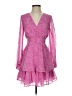 Assorted Brands Paisley Pink Cocktail Dress Size S - photo 1