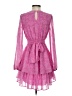 Assorted Brands Paisley Pink Cocktail Dress Size S - photo 2
