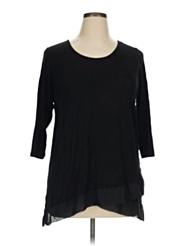 Pebble and Stone 3/4 Sleeve Top (view 1)