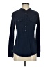 Relativity Blue Long Sleeve Polo Size S - photo 1
