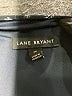 Lane Bryant 100% Polyester Black 3/4 Sleeve Blouse Size 20 - photo 7