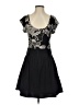 Express Graphic Black Cocktail Dress Size 4 - photo 1