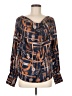 Tyler Boe Orange Long Sleeve Blouse Size M - photo 1