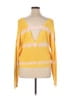 Falling Love 100% Cotton Tie-dye Yellow Pullover Sweater Size M - photo 2