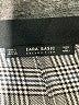 Zara Basic Plaid Gray Casual Pants Size L - photo 7