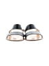 J.Crew Black Gray Sandals Size 6 1/2 - photo 2