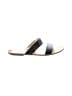 J.Crew Black Gray Sandals Size 6 1/2 - photo 1