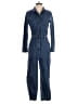 Point Sur 100% Cotton Blue Jumpsuit Size 2 - photo 1