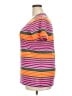 Reebok 100% Polyester Stripes Orange Short Sleeve T-Shirt Size XXL - photo 5