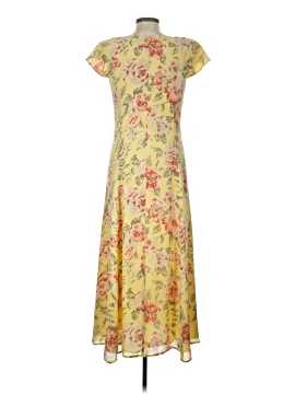 chinese dress ladies Vintage 1980s-1990s Coldwater Creek Lilac Lilen Maxi Dress