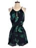 Old Navy 100% Rayon Tropical Green Romper Size XS - photo 1