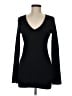 BCBGMAXAZRIA Black Silk Pullover Sweater Size M (estimated) - photo 1
