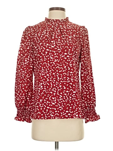 Allegra K Long Sleeve Blouse (view 1)