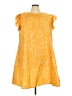 Unbranded 100% Polyester Yellow Casual Dress Size 5X - photo 1